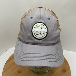 Southern Lure Gray Baseball Snapback Hat